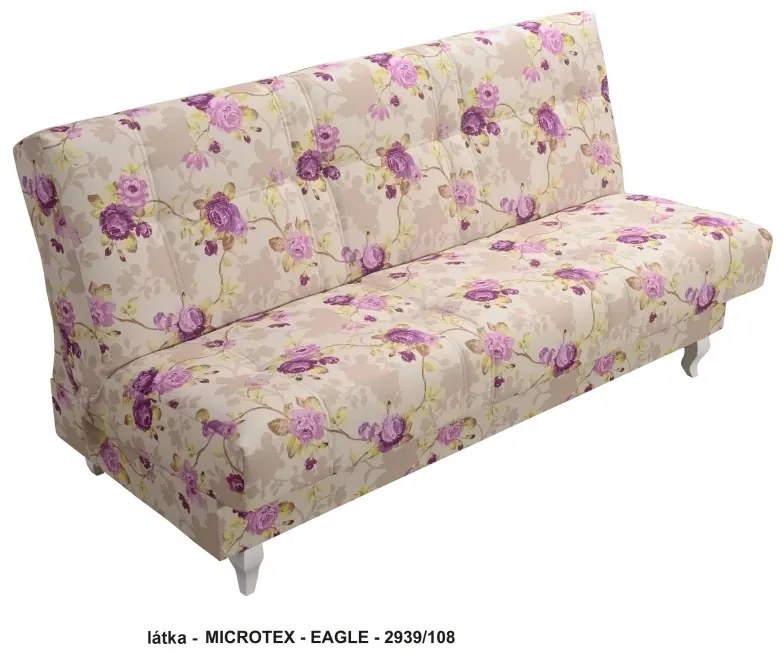 Pohovka LUDVÍK, vínová (MILO 7191/jelša)