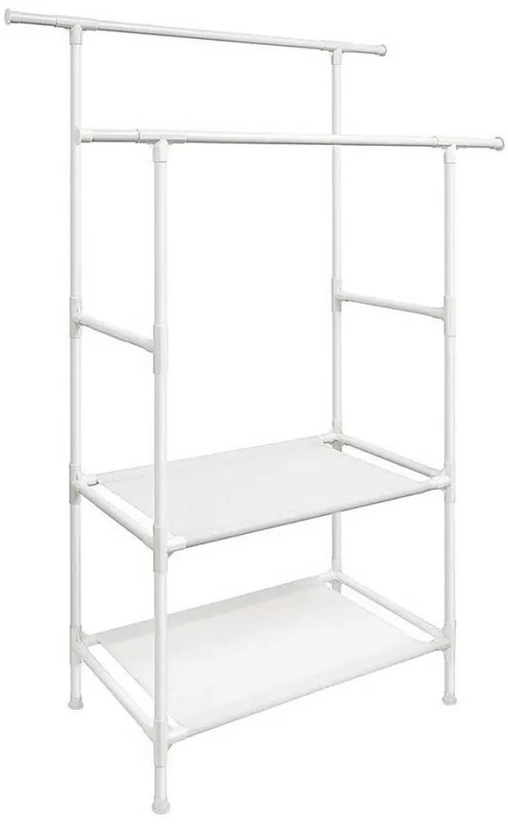 Stojanový vešiak LINEA biely