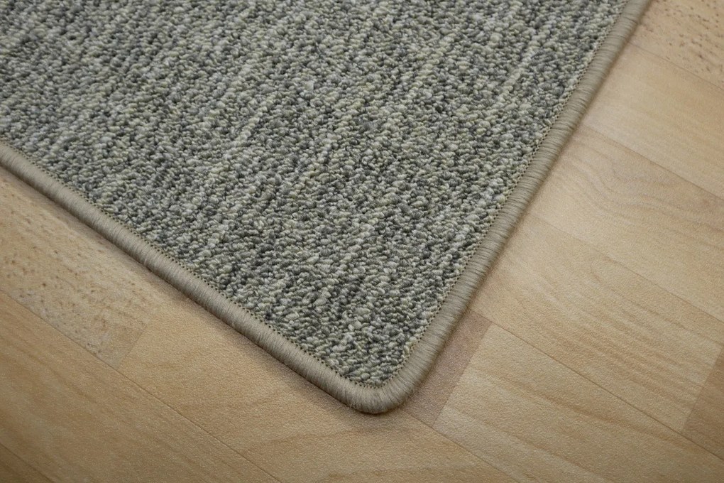 Vopi, Koberec behúň na mieru Alassio šedobéžový, šíre 50 cm, šedá, chodba / predsieň