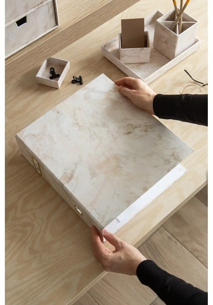 Kartónový organizér na dokumenty Archie Paper Laminate – Bigso