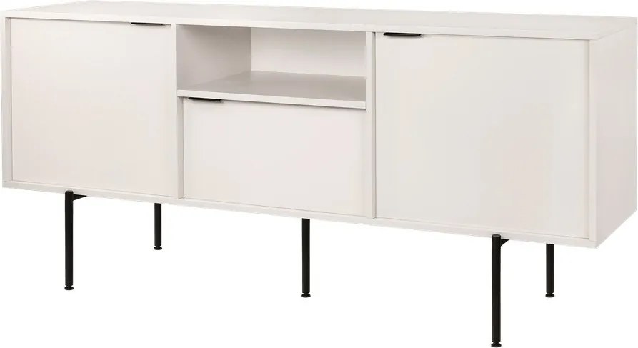 Sivobéžový TV stolík 180x79x50 cm Bau – noo.ma