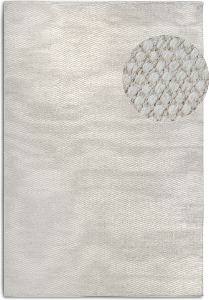 Kusový koberec Delhi 106052 White z kolekcie Elle, 160x230, biela, chodba / predsieň, ELLE Decoration