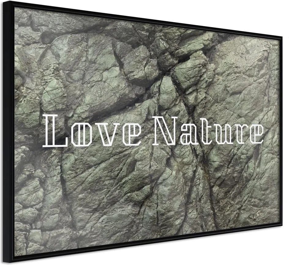 Plagát láska k prírode - Nature