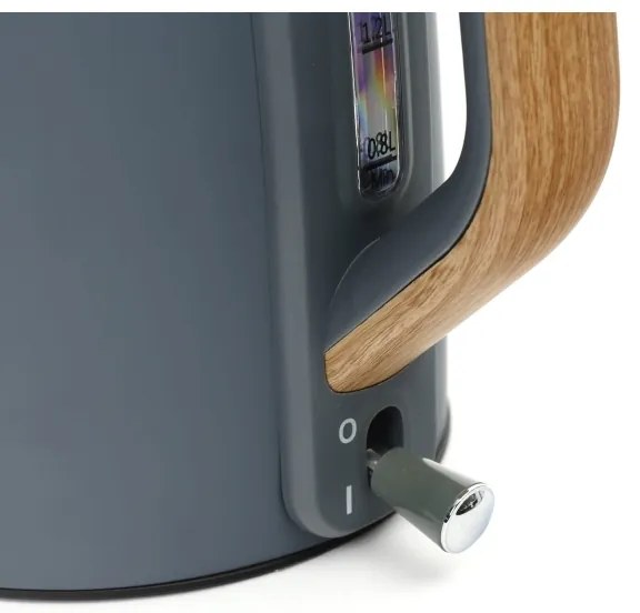 Rýchlovarná kanvica 1,7 l 2400W/230V nerez/šedá