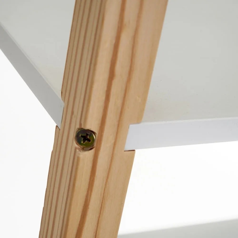 Biela detská knižnica 60x76 cm – Casa Selección