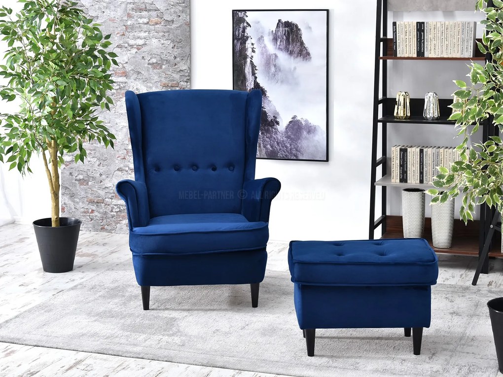Relaxačné kreslo Margis (čierna). Akcia -20%. Vlastná spoľahlivá doprava až k Vám domov. 1136037