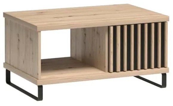 Konferenčný stolík Claudi 08 (dub artisan). Akcia -19%. Vlastná spoľahlivá doprava až k Vám domov. 1055492