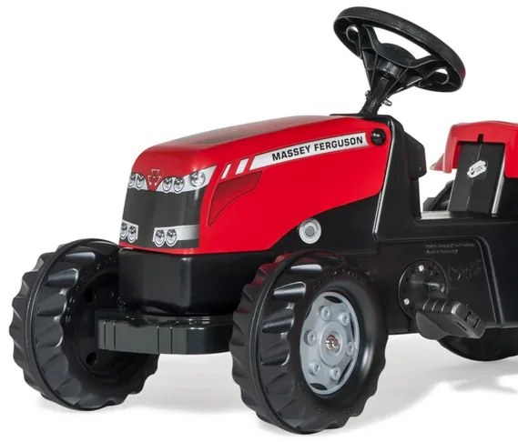 Šlapací traktor Rolly Toys Massey Ferguson s prívesom 012305