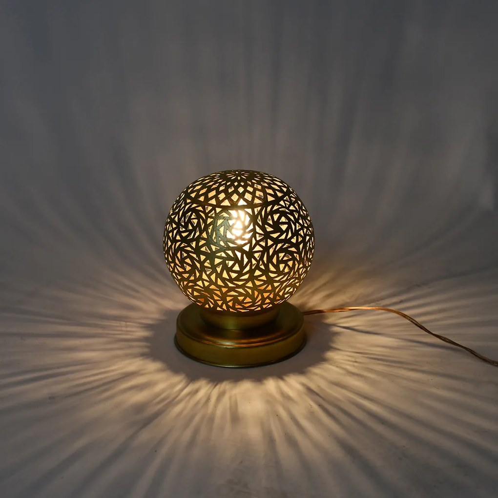 Luxusná mosadzná lampa Tindite - malá
