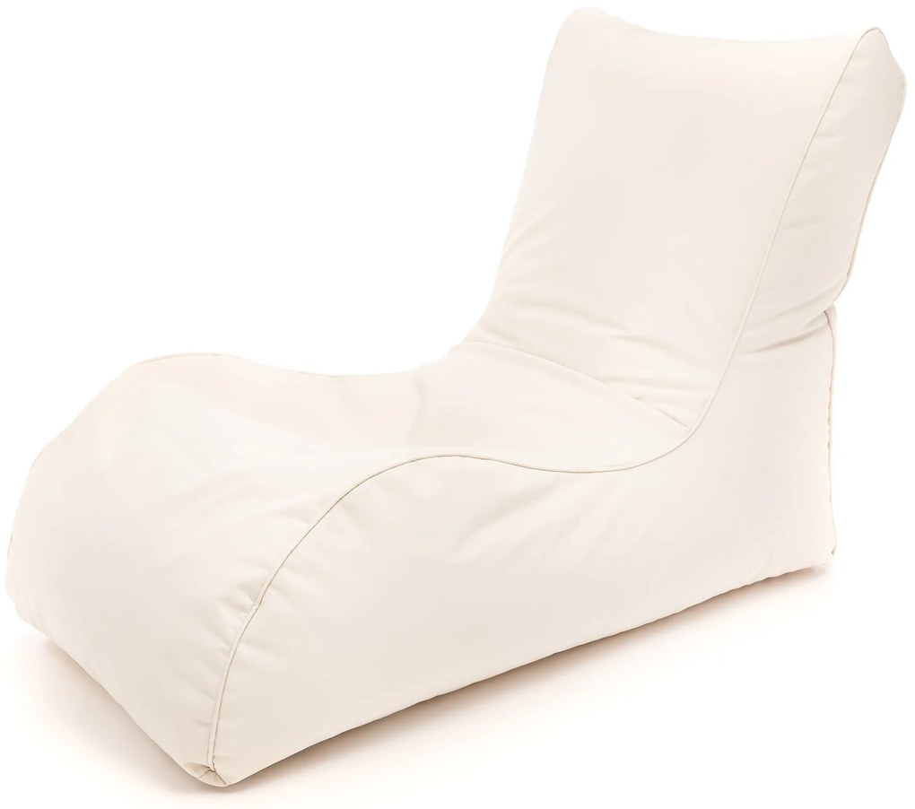 Sedací vak Naomi Outdoor – pohodlné kreslo na terasu, záhradu aj k bazénu Farba: M20 - krémový