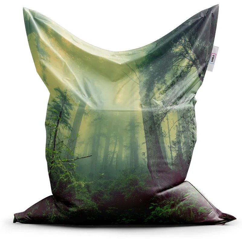Sablio Sedací vak Temný les - 200x140 cm