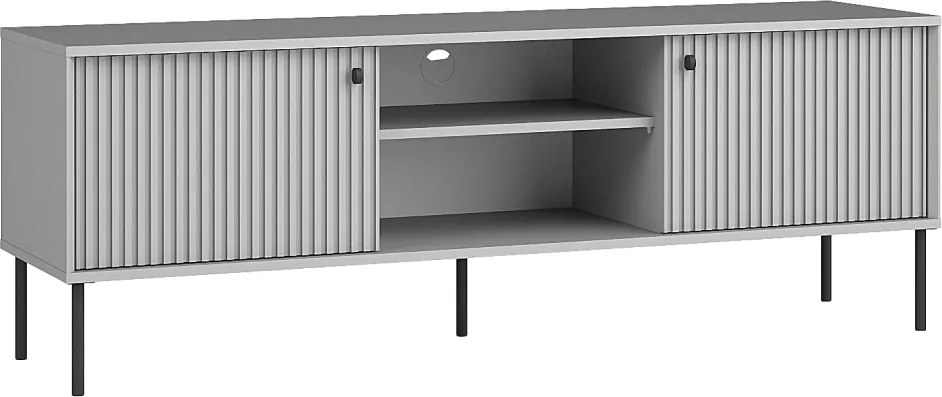 ARIS 2D TV stolík, sivý