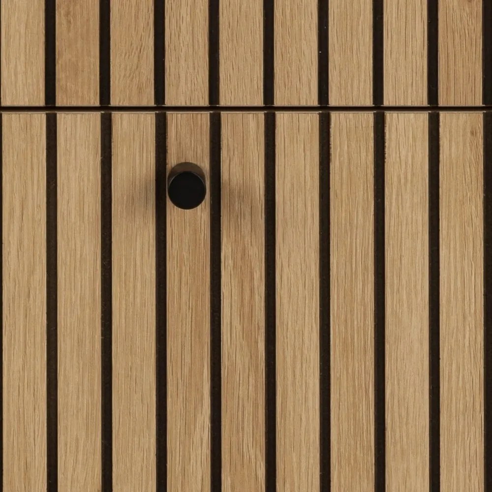 Komoda v dekore duba v prírodnej farbe 81x80x40 cm Albany – Actona