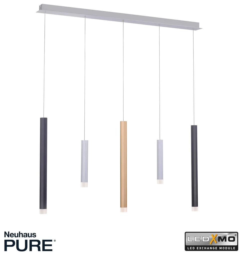 Paul Neuhaus Pure-Gemin závesné LED svietidlo mix