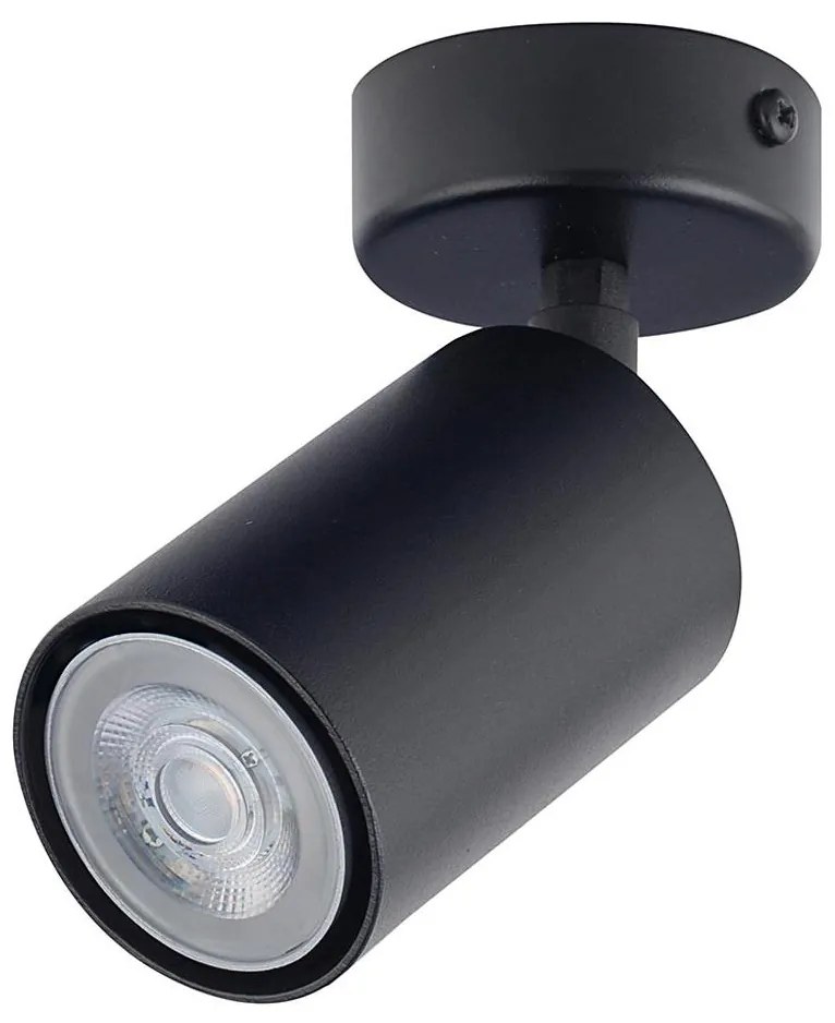 Bodové svietidlo ZOOM 1xGU10/25W/230V čierna