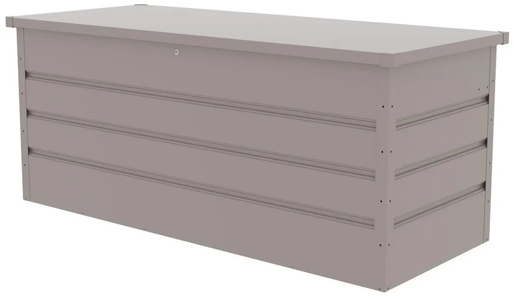 Záhradný box G21 Denver 770 L,  plechový, šedý 63900847