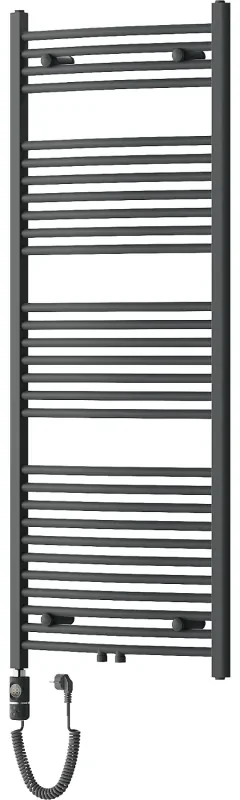 Mexen Ares, elektrické vykurovacie teleso 1500x600 mm + vykurovacia tyč 900 W, antracitová, W102-1500-600-2900-66