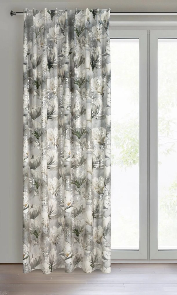 ZATEMŇOVACÍ ZÁVES NA PÁSKE SANDY 140X300 CM VZOROVANÁ