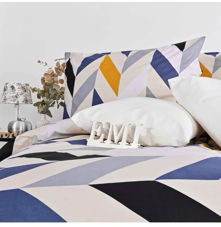 Obliečky bavlnené Bakum EMI, Štandardný set jednolôžko obsahuje 1x 140x200 + 1x 70x90