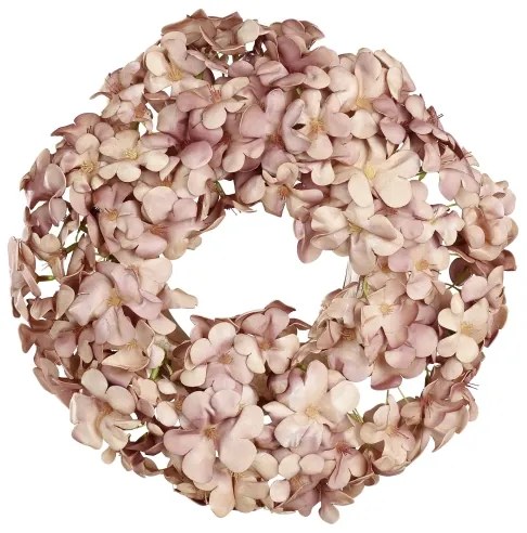 Eglo 428208 - Umelý kvetinový veniec SOLVANG pr. 35 cm ružová