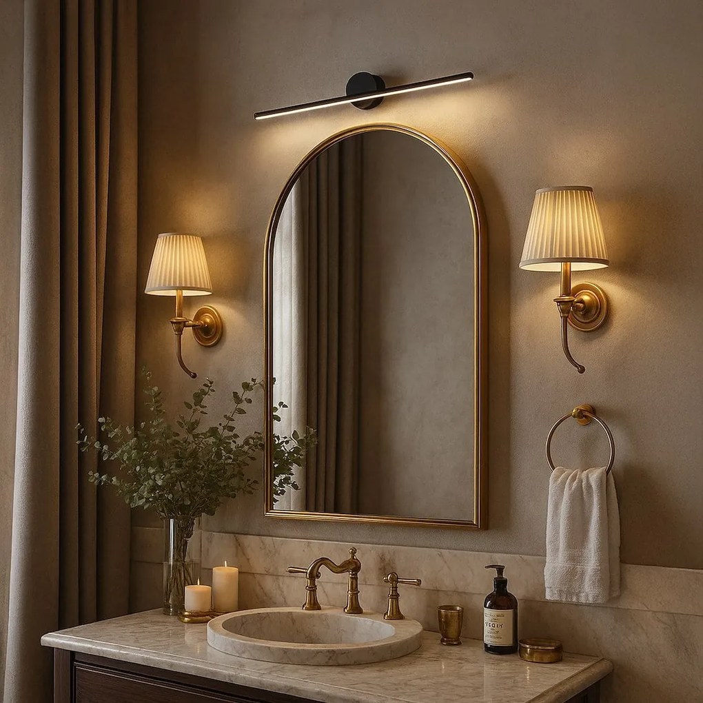 Nástenné LED svietidlo Artist, 1x LED 9w, 4000k, (60 cm), b