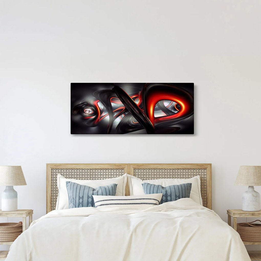 Obraz abstrakcie (120x50 cm)