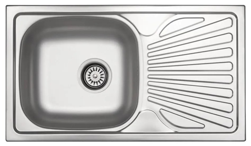 Deante ZEL_0113 - Kuchynský drez LEGATO 43,5x76 cm satén