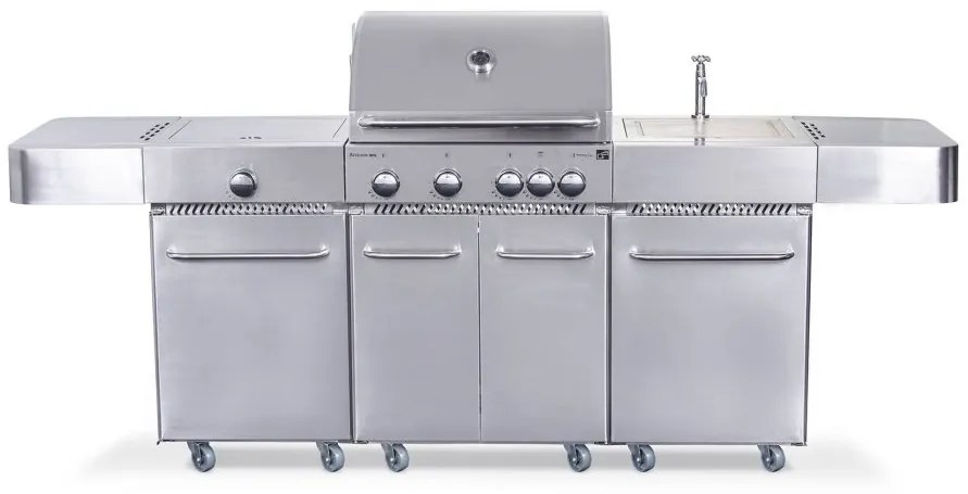 Plynový gril G21 Arizona, BBQ kuchyne Premium Line 6 horákov