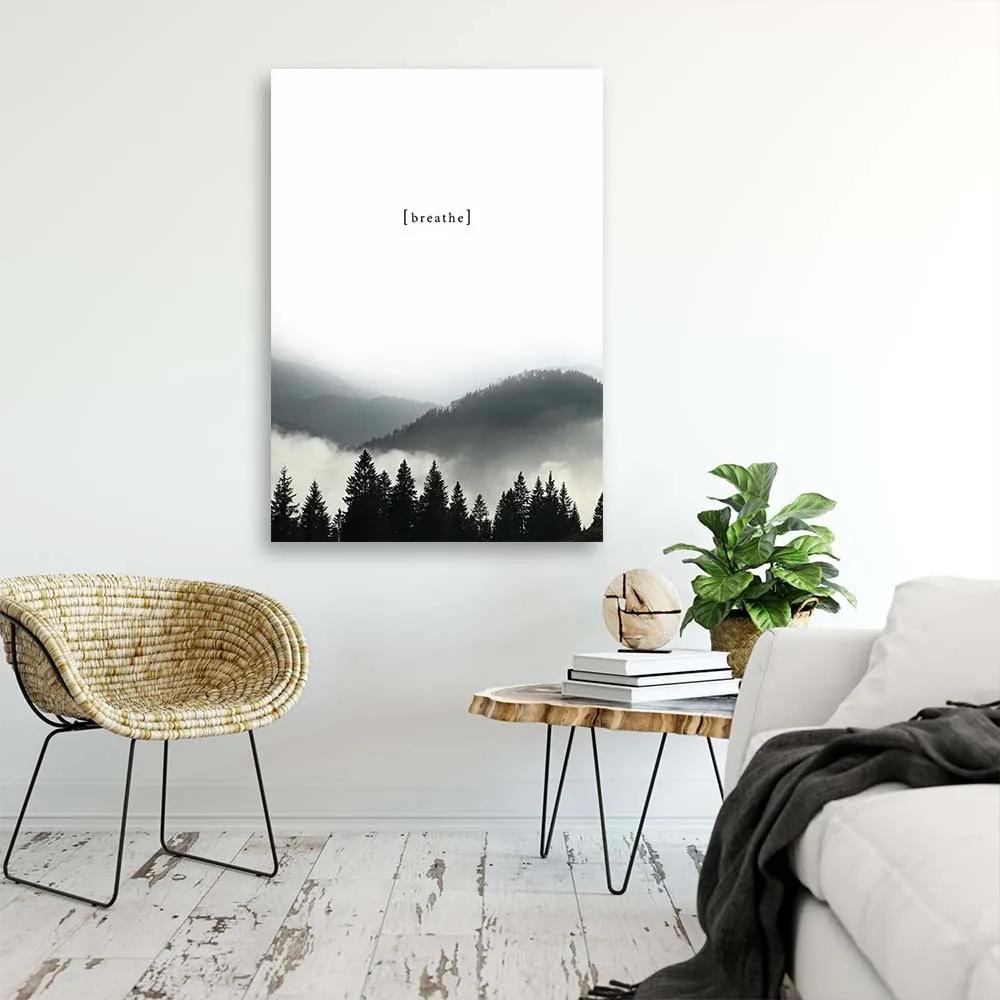 Gario Obraz na plátne Dýchať v horách Rozmery: 40 x 60 cm