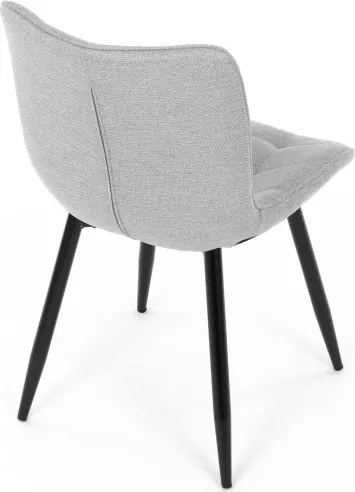 Jedálenská stolička sivá HC-462 SIL2