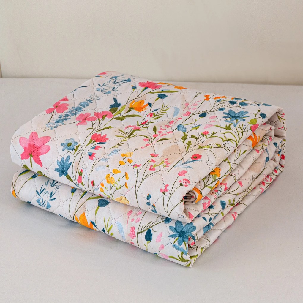 Prehoz na posteľ MILLEFLEUR, farebný Rozmer: 220 x 240 cm