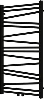 Radiátor kombinovaný SAT Lilon 97,5x50 cm čierna matná SATRALI975500SBL