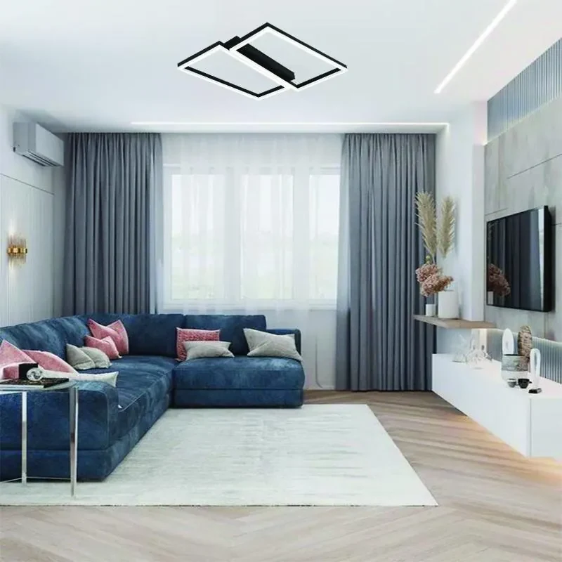 Moderné svietidlo NEDES LED svietidlo + diaľkový ovládač 65W J3358/B
