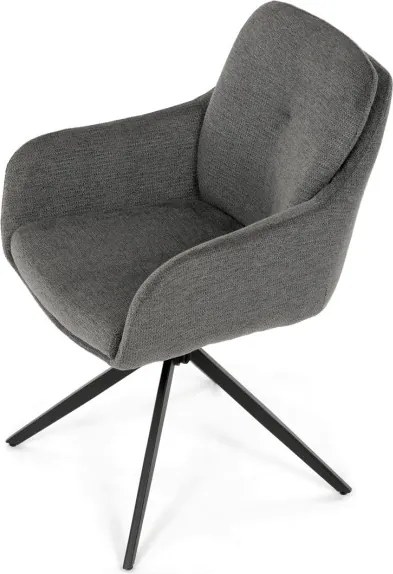 Jedálenská stolička sivá DCH-P3174 GREY2