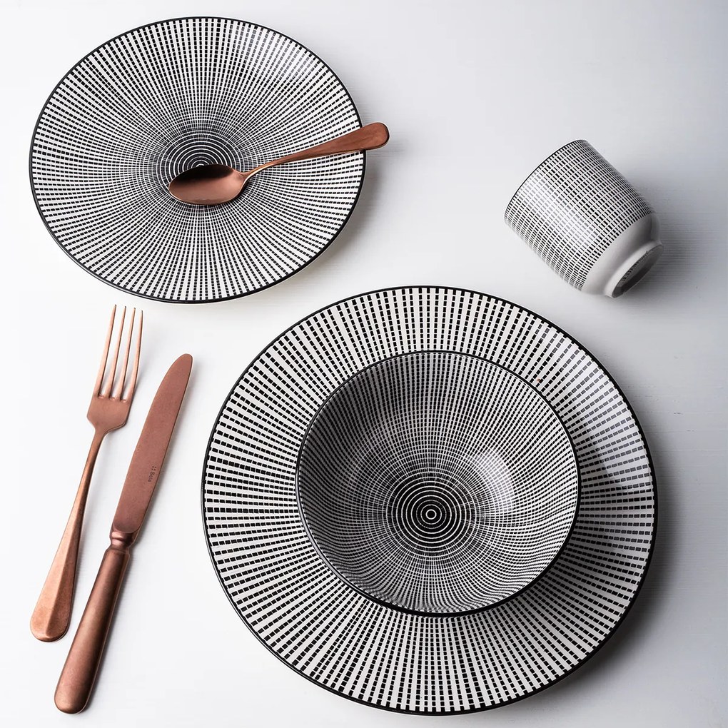 Porcelánový set 24 ks – Gaya Elements Fire - W0096