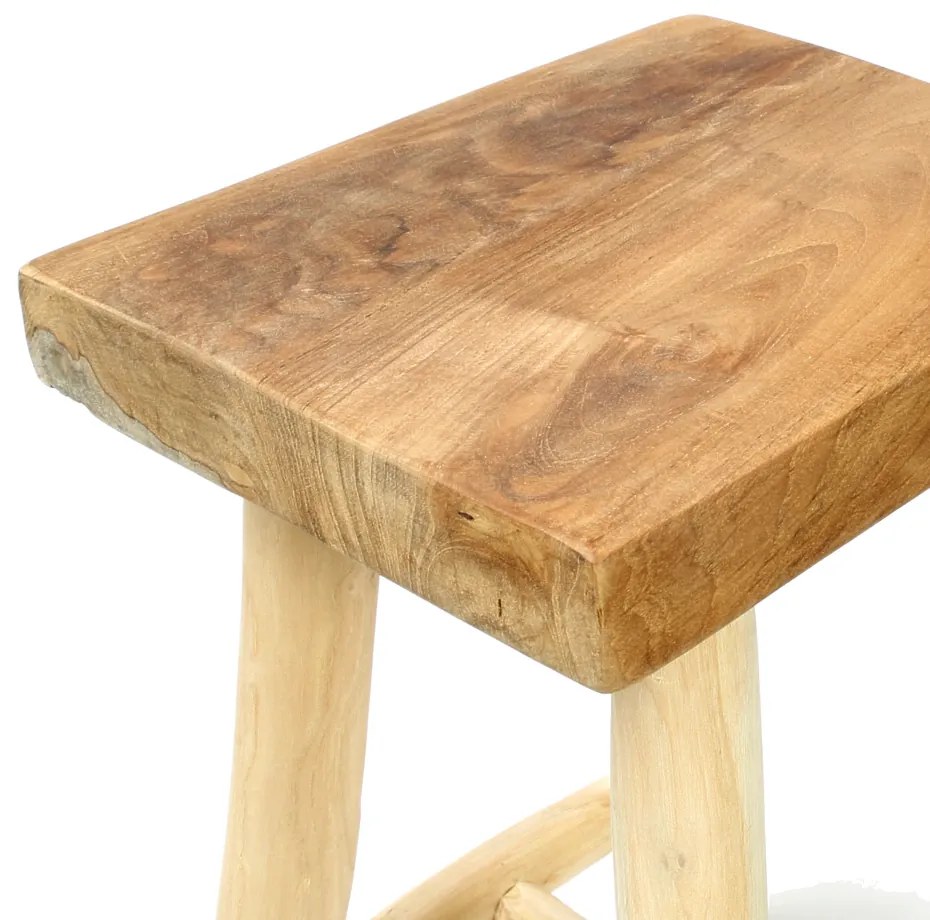BAZAR BIZAR The Kudus Stool - Natural lavica