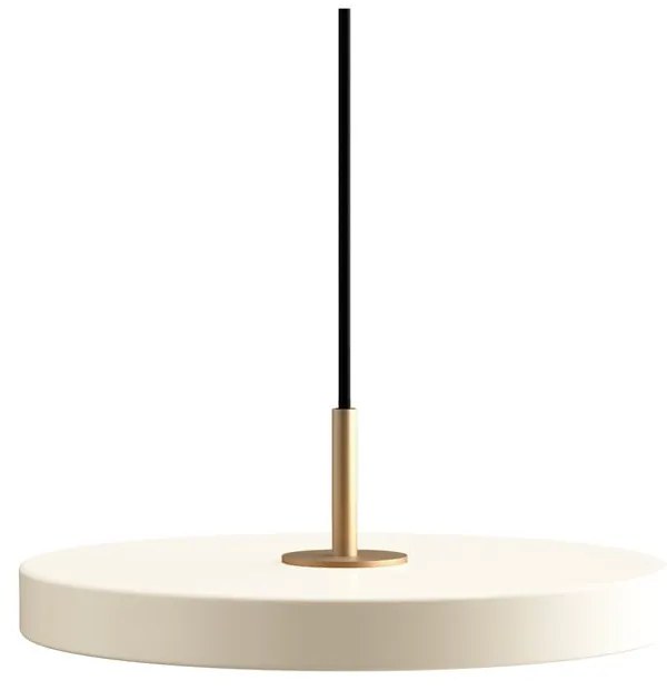 Biele LED závesné svietidlo s kovovým tienidlom ø 31 cm Asteria Mini – UMAGE