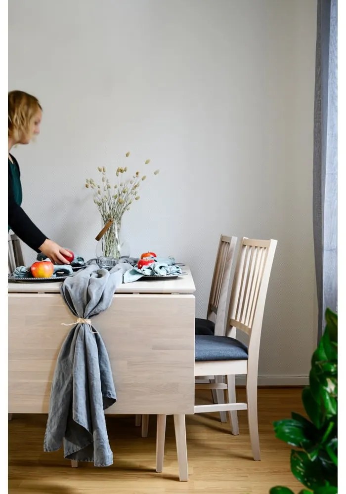 Matne lakovaný sklápací dubový jedálenský stôl Rowico Mimi, 120 x 80 cm