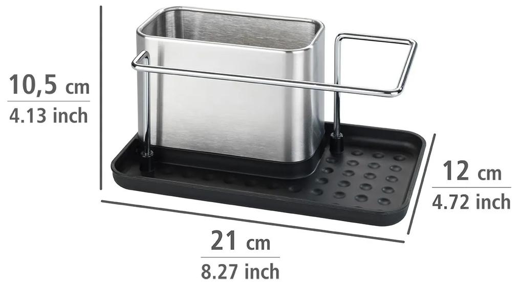 Kuchynský stojanček na umývacie potreby WENKO ORIO 12 x 10,5 x 21 cm