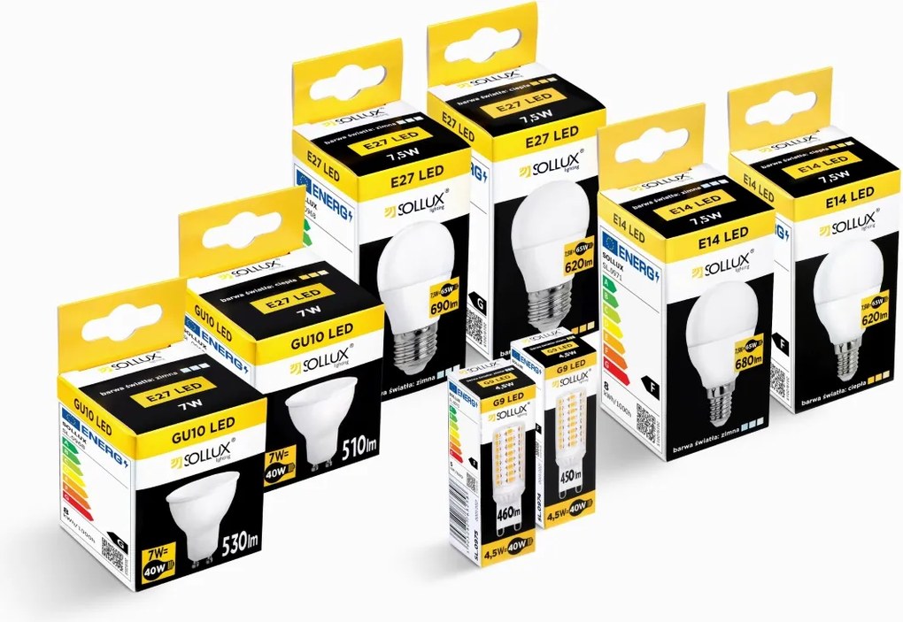 LED žiarovka G9 4000k 4,5w 460lm