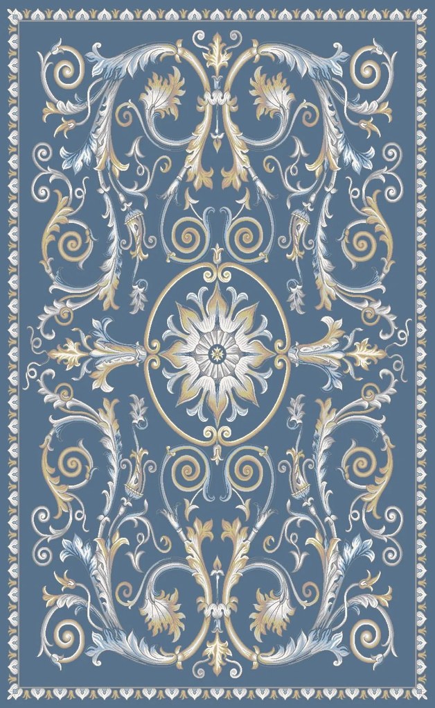 Koberec Lille 2021 NAVY – námornícky modrý obdĺžnik 120–240 cm Rozmer: 200x290 cm