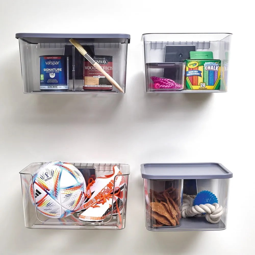 Nástenný úložný box z recyklovaného plastu iD Wallspace - iDesign
