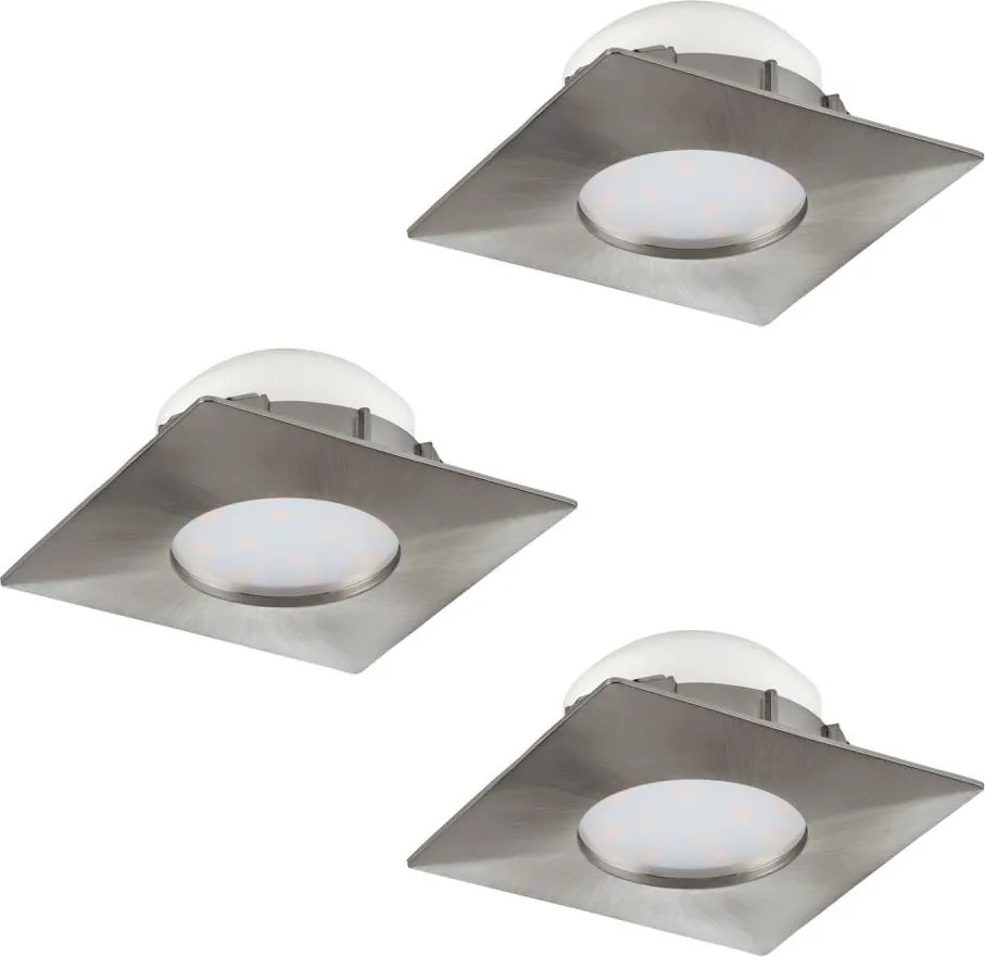 Eglo 95803 - SADA 3x LED podhľadové svietidlo PINEDA 1xLED/6W/230V