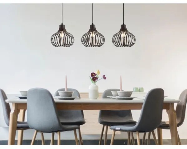 Globo 333703116X - Luster na lanku MATEO 3xE27/40W/230V