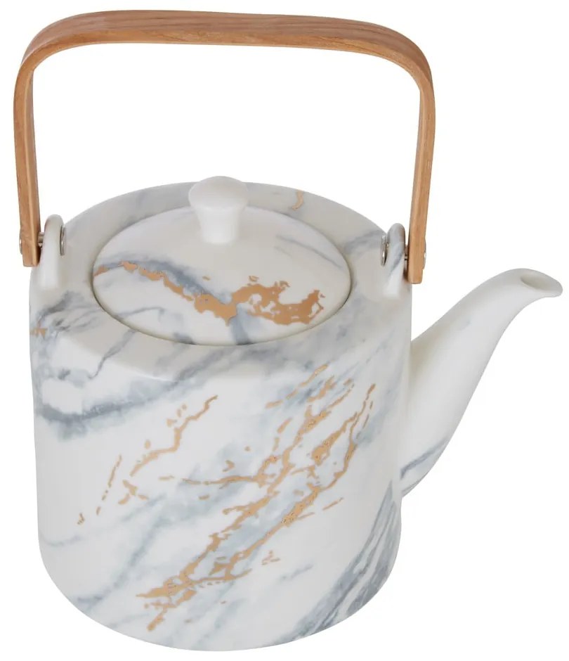 Biela porcelánová kanvica na čaj 800 ml Luxe – Premier Housewares