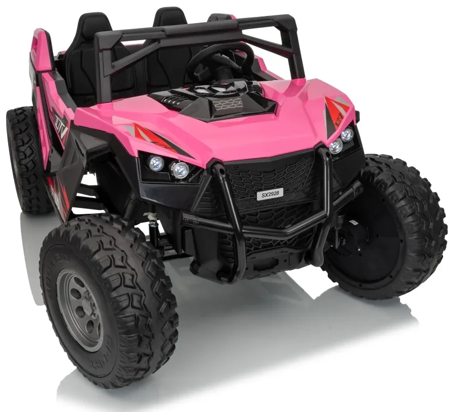 Monster Ruzovy Elektrická bugina Buggy RTR Monster Speed 4x4 – ružový | BIANO