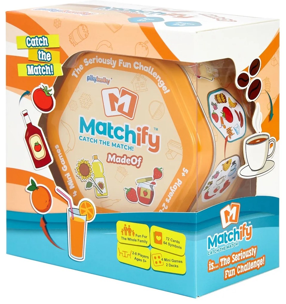 Spoločenská hra Matchify Z čoho som