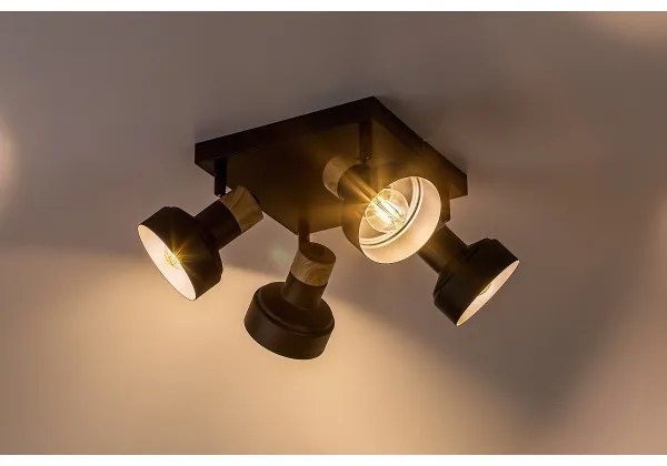 Rabalux 73058 - Bodové svietidlo SASKIA 4xE14/15W/230V