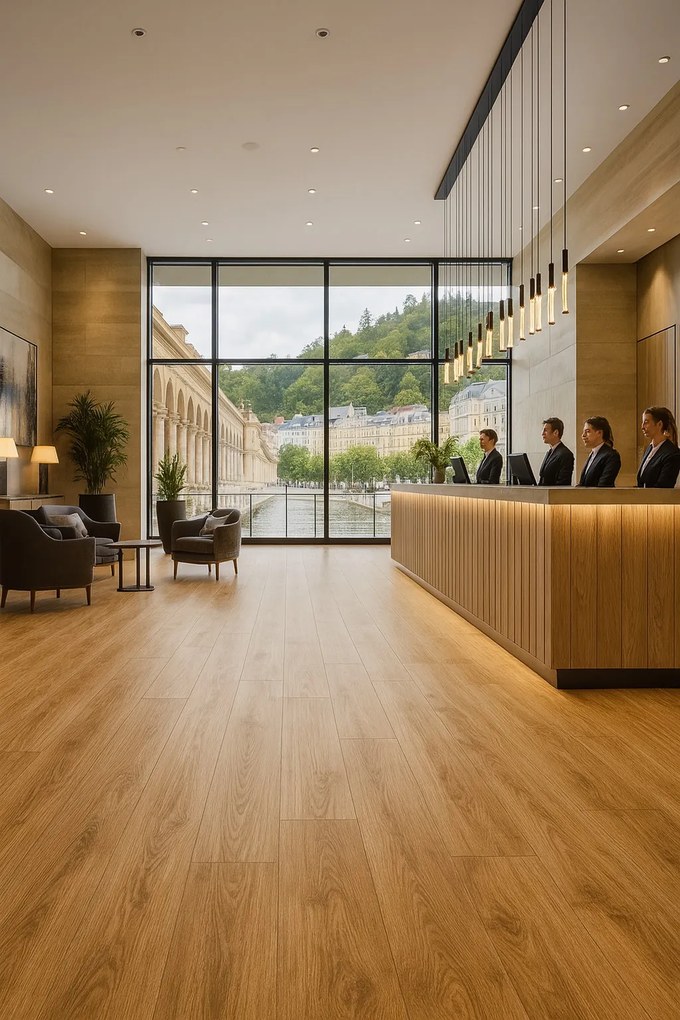 PVC podlaha - lino Master X Premium 3812, na mieru, šíře 2m,4m, hnedá, pvc, chodba / predsieň, Beaulieu International Group