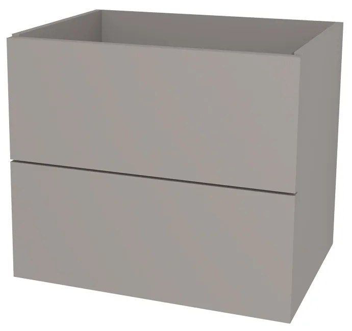 Mereo, Mereo Ponte, kúpeľňová skrinka 61 cm, Multidecor, Arktická sivá, MER-CN290SARS1
